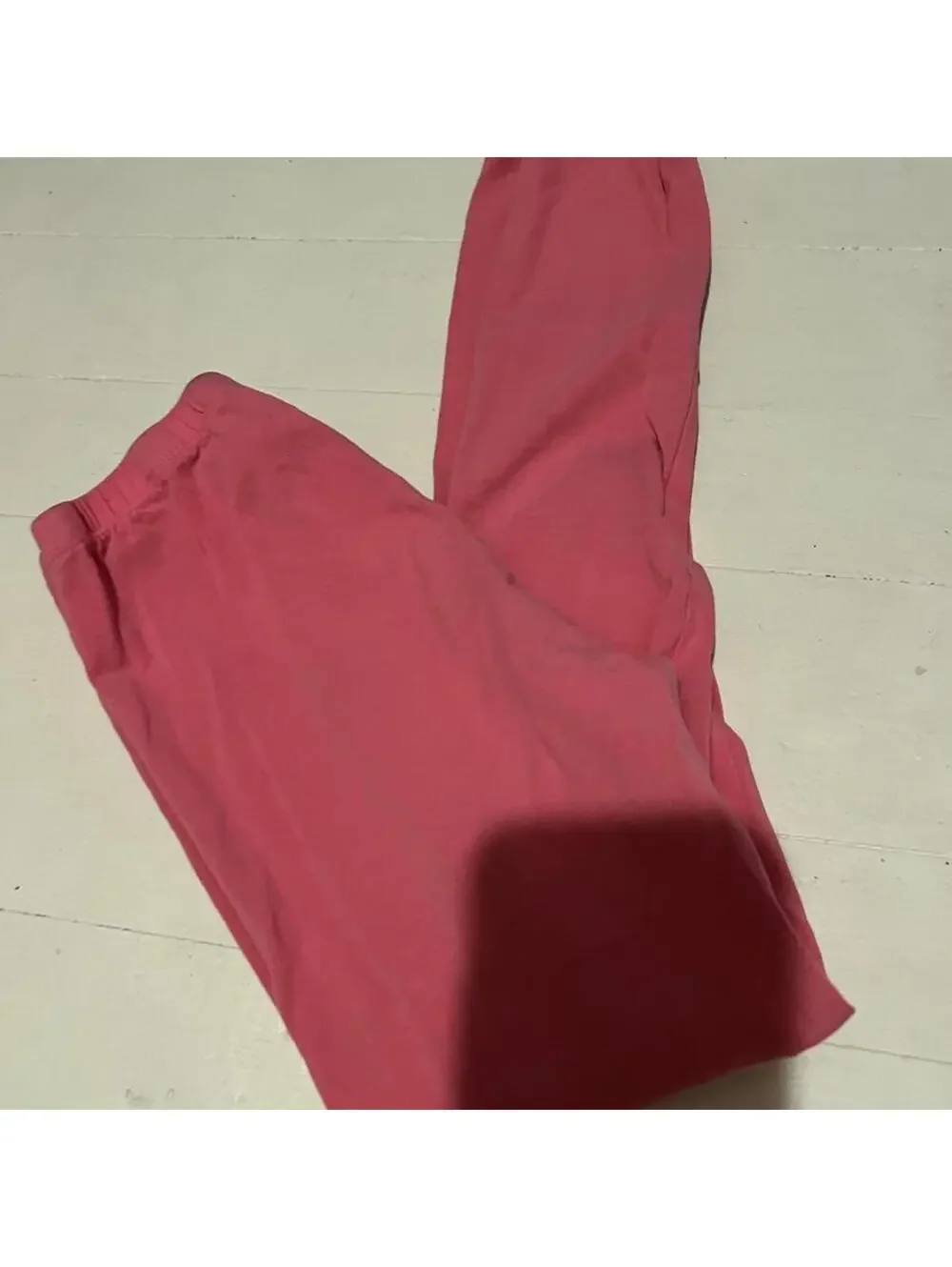 The Children's Place Kid's Pink and White Pajama